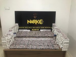 Konya’da Uyuşturucu Operasyonu: 9 Gözaltı