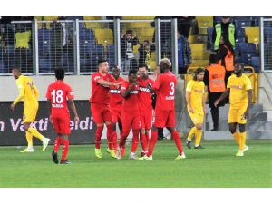 Süper Lig: Mke Ankaragücü: 0 - Gaziantep Fk.: 1 (İlk Yarı)