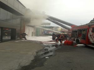 Zeytinburnu Demirciler Sanayi Sitesi’nde yangın
