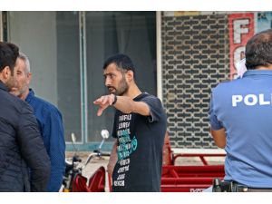 Kapkaççı şahıs, çalmaya çalıştığı para dolu poşet yırtılınca amacına ulaşamadan kaçtı