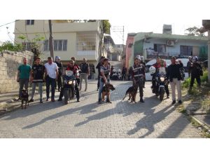 İskenderun Polisinden Dedektör Köpeklerle Uyuşturucu Baskını