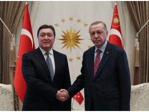 Cumhurbaşkanı Erdoğan, Kazakistan Başbakanı’nı Kabul Etti