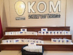 Gaziantep’te 690 Paket Kaçak Sigara Ele Geçirildi