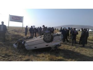 Konya’da İki Otomobil Çarpıştı: 1 Ölü, 5 Yaralı