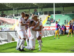 Süper Lig: A. Alanyaspor: 2 - Mke Ankaragücü: 0 (İlk Yarı )