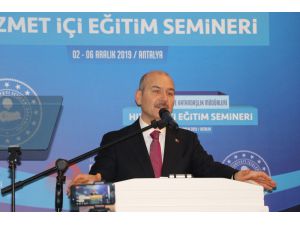 Bakan Soylu: "Sınır güvenlik sistemleri yaptık"