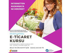 KİGGEM’de girişimci kadınlara e-ticaret kursu