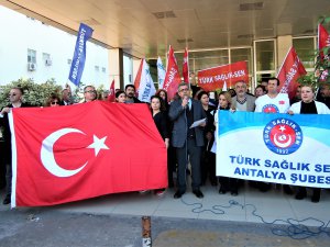 Türk Sağlık Sen’den “Döner” eylemi