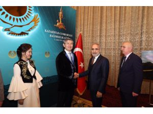 Topçu, Kazakistan’ın Bağımsızlık Günü Resepsiyonuna Katıldı