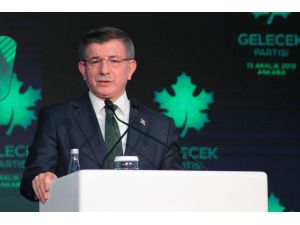 Ahmet Davutoğlu Yeni Kurulan Partiyi Tanıttı
