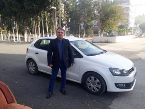 Özür beklerken kaçan sürücüye kızıp polise şikayetçi oldu