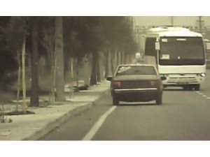 Ters yöndeki driftçiye 15 bin lira ceza