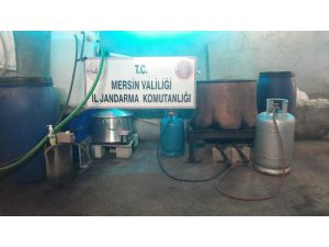 Tarsus’ta 540 Litre Kaçak İçki Ele Geçirildi