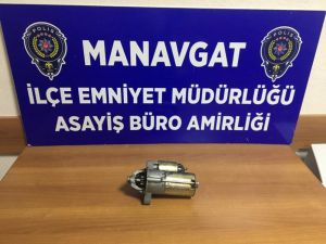 Marş dinamosu hırsızları yakalandı