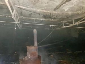Mersin’de Tavuk Çiftliğinde Yangın
