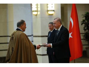 Cumhurbaşkanı Erdoğan, Cezayir Büyükelçisini Kabul Etti