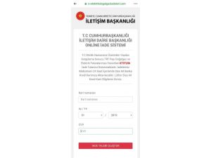 Cumhurbaşkanlığı Logosu İle Dolandırıcılık