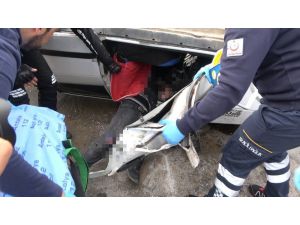 Takla atan araçta can pazarı: 3 yaralı