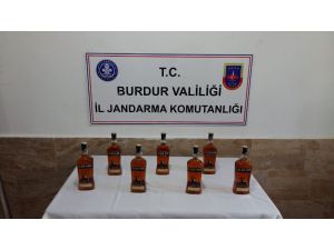 Büfeye Kaçak Alkol Baskını