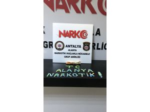 Alanya’da 241 adet uyuşturucu hap ele geçirildi
