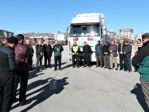 192’nci TIR yola çıktı