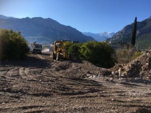 Göynük mahallesine aydınlatma ve bisiklet yolu