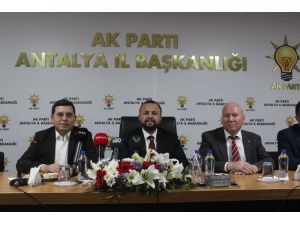 AK Parti İl Başkanı Taş’tan, Muratpaşa Belediyesi’nin arazi satışı açıklaması