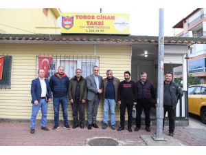 Başkan Esen, taksi şoförlerini dinledi