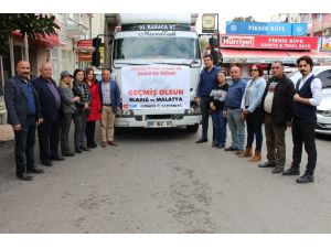 CHP Antalya’dan Elazığ’a yardım