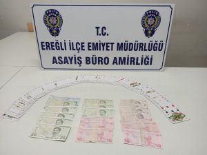 Ereğli’de Kumar Operasyonu