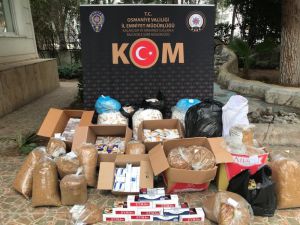 Osmaniye’de Kaçak Tütün Operasyonu