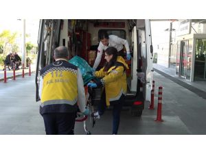 Boğulma tehlikesi geçiren vatandaşın imdadına deniz polisi yetişti