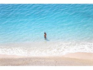 Kaş’ta şubat ayında deniz keyfi