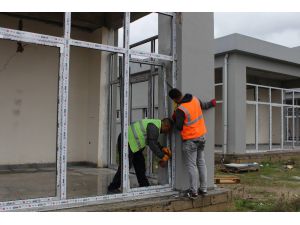 Gazipaşa Kültür Merkezi inşaatında sona doğru