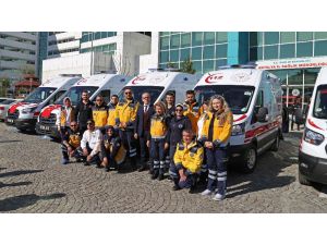 Sağlık Bakanlığından Antalya’ya 5 yeni ambulans