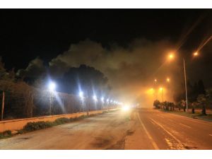 Adana’da Pamuk Yağı Fabrikasında Yangın