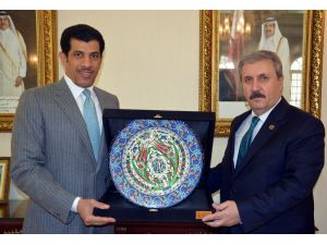 Bbp Genel Başkanı Destici’den Katar’ın Ankara Büyükelçisi Al Shafi’ye Ziyaret