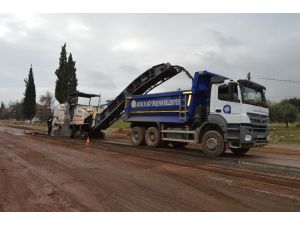 Döşemealtı Cezaevi Yolu yenileniyor