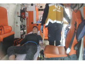 Damdan Düşen Çocuğun Ayağı Kırıldı