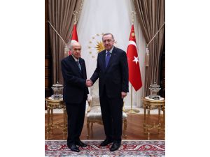 Cumhurbaşkanı Erdoğan, Bahçeli İle Görüştü