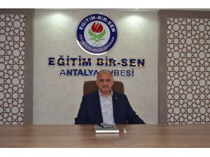 Eğitim Bir Sen Antalya Şube Başkanı Miran: “Gün birlik ve beraberlik günüdür"