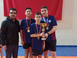 Ortaokul Öğrencileri Masa Tenisinde Isparta’yı Temsil Edecek