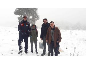 Kardan Dolayı Mahsur Kalan Kampçıları Afad Ekipleri Kurtardı