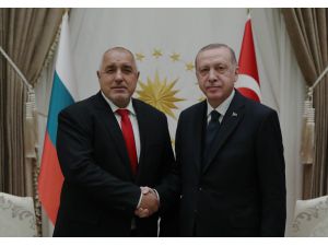 Cumhurbaşkanı Erdoğan Bulgaristan Başbakanı Borisov’u Kabul Etti