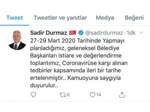 Mhp Belediye Başkanları İstişare Toplantısı Ertelendi