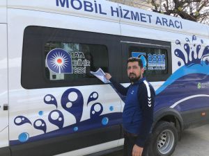 ASAT’ın mobil hizmet aracı ilçelerde