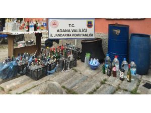 Adana’da Kaçak İçki Operasyonu