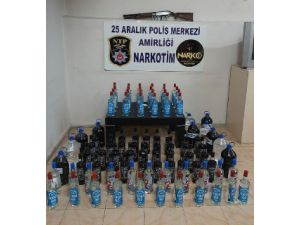 Gaziantep’te Kaçak Ve Sahte Alkol Operasyonu