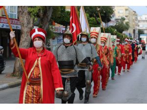 Alanya’da 23 Nisan’a mehterli kutlama