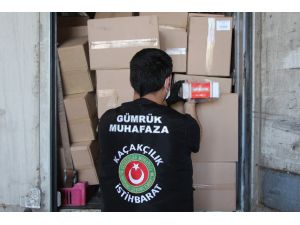 Kapıkule’de 3 Milyon 270 Bin Adet Makaron Ele Geçirildi